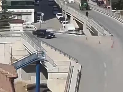 Kırıkkale’de Denetimi Görünce Geri Döndü, Drone Takibinden Kurtulamadı