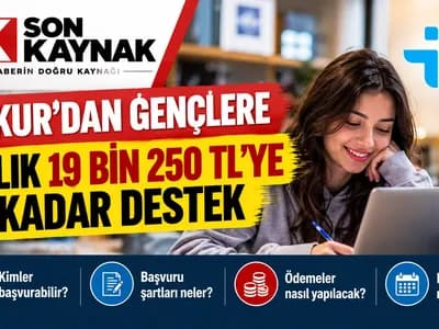 İŞKUR’DAN GENÇLERE AYLIK 19 BİN 250 TL’YE KADAR DESTEK