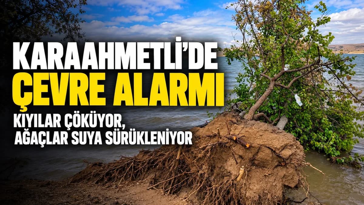 Kırıkkale’nin İncisi Karaahmetli’de Çevre Alarmı: Kıyılar Çöküyor, Doğa Çöpe Teslim!